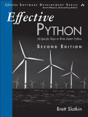 Effective Python by Brett Slatkin