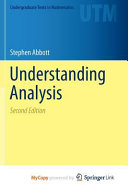 Understanding Analysis by Stephen Abbott